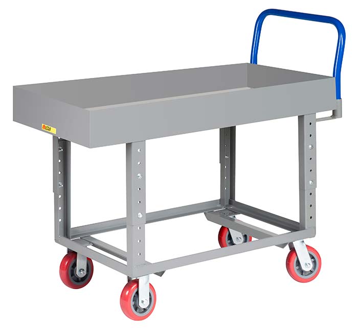 adjustable height platform truck